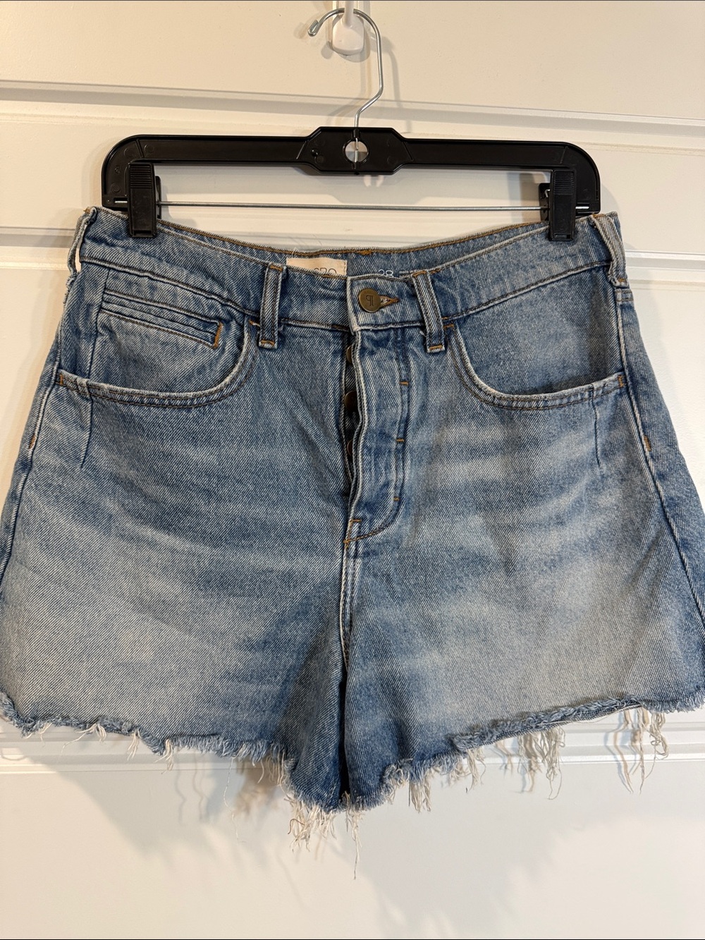 Anthropologie The Everyday Denim Shorts by Pilcro 28 - Picture 6 of 7